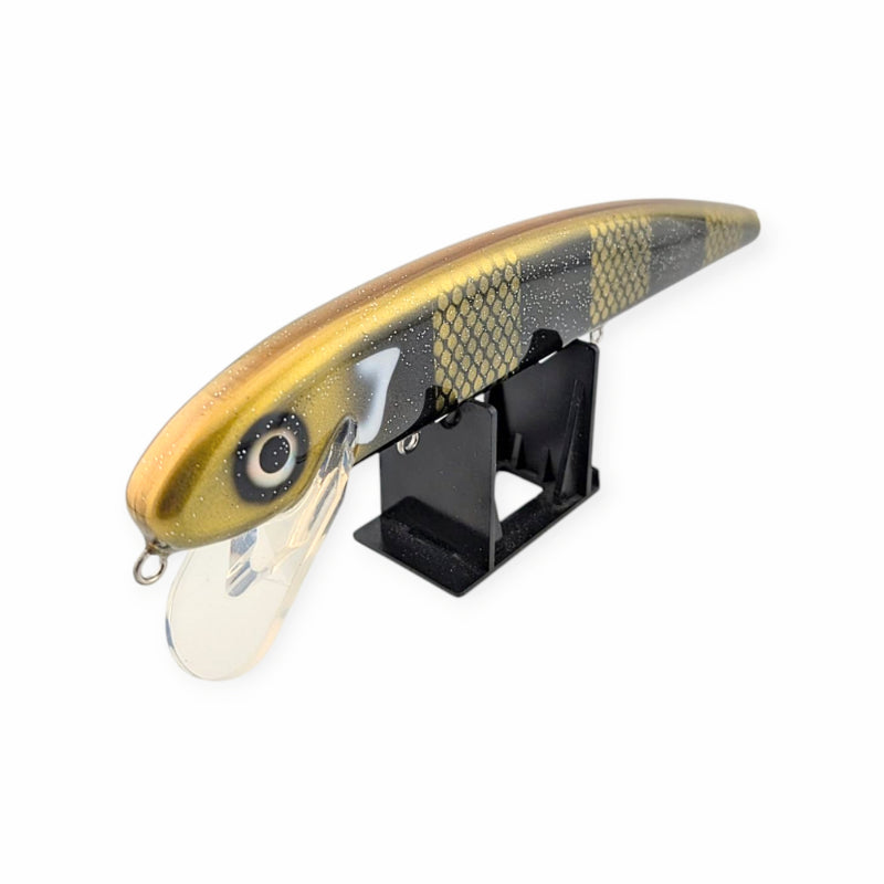 The Baby Jake - Musky Lure - 8" - "Black Perch"