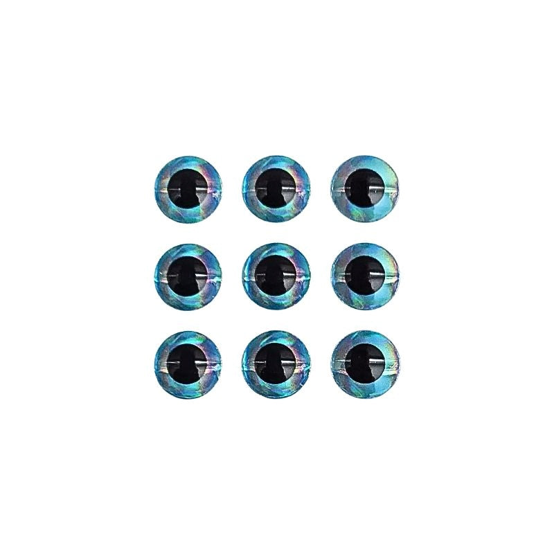 3D Adhesive Lure Eye - Holographic Blue
