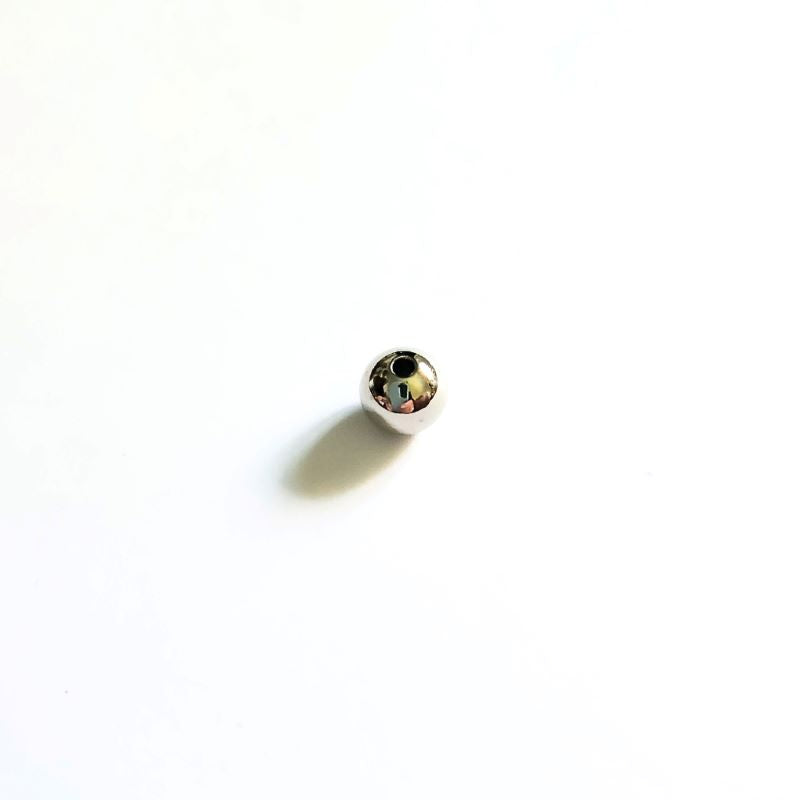 Solid Brass Bead - Polished Brass