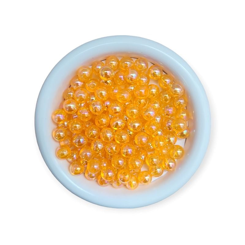 Charged Orange Beads
