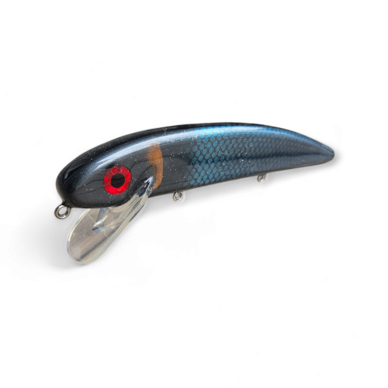 The Big Jake - Musky Lure - 10" - Emerald Midnight Shiner