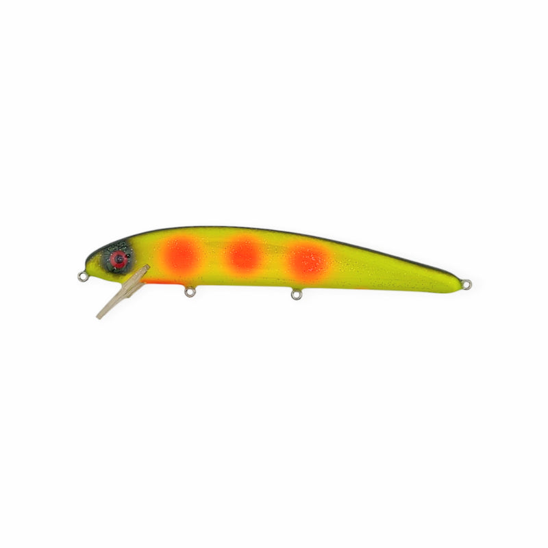 The Baby Jake - Musky Lure - 8" - Fire Frog