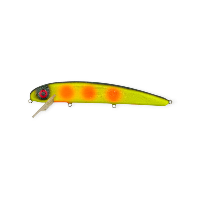 The Big Jake - Musky Lure - 10" - Fire Frog