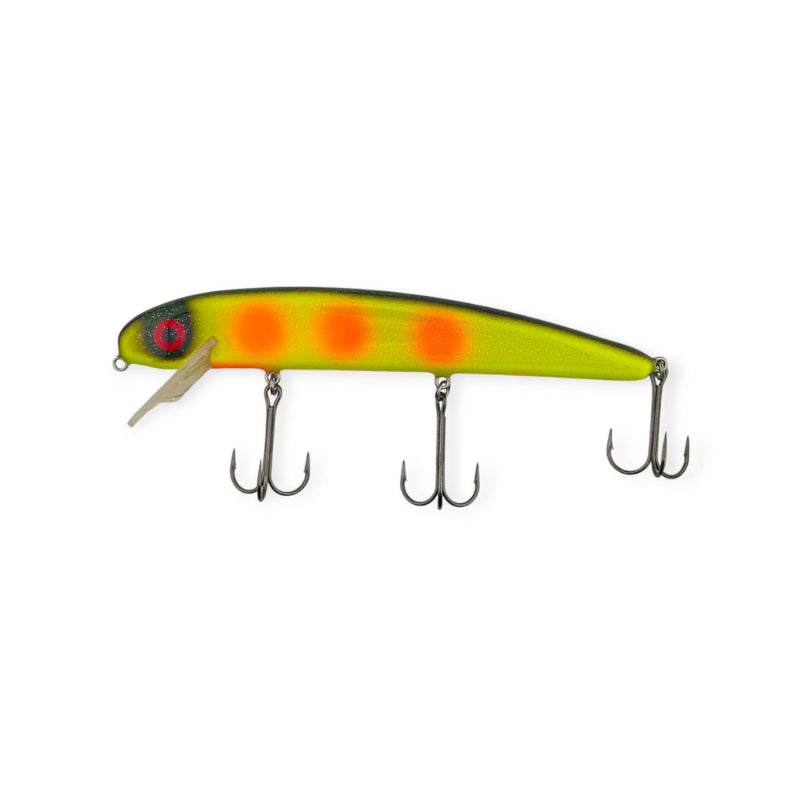 The Big Jake - Musky Lure - 10" - Fire Frog