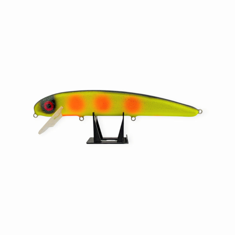 The Big Jake - Musky Lure - 10" - Fire Frog