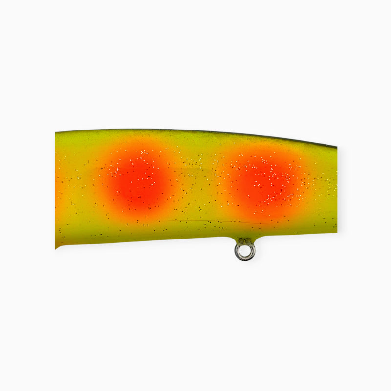 The Baby Jake - Musky Lure - 8" - Fire Frog
