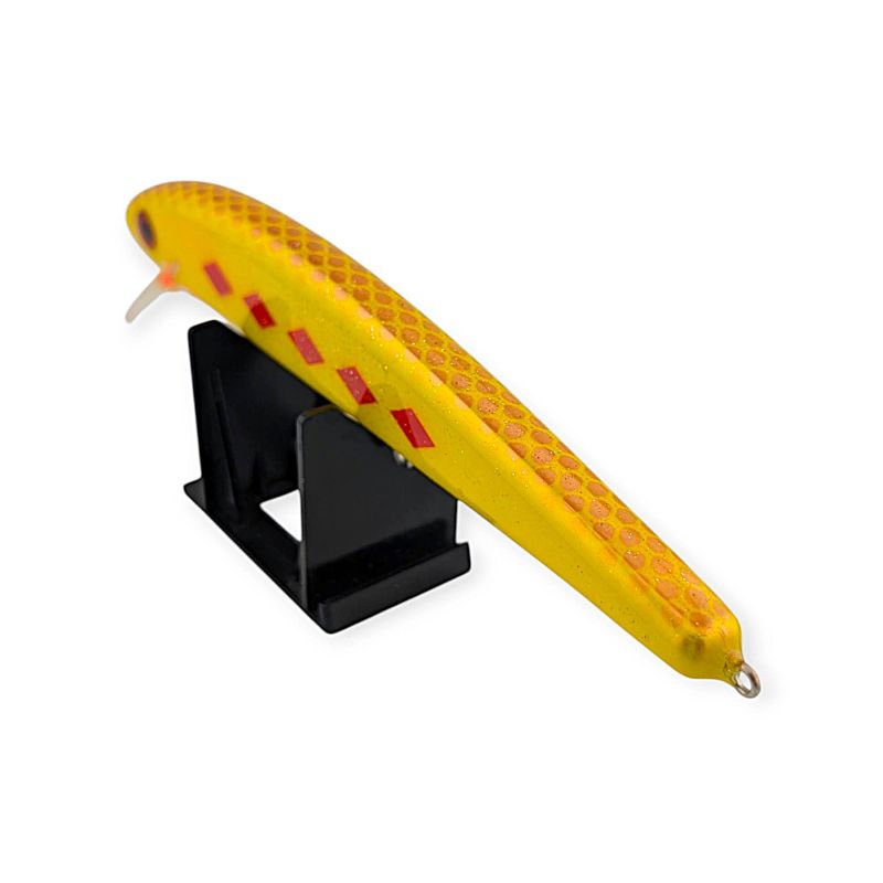 The Baby Jake - Musky Lure - 8" - Five Red Diamonds
