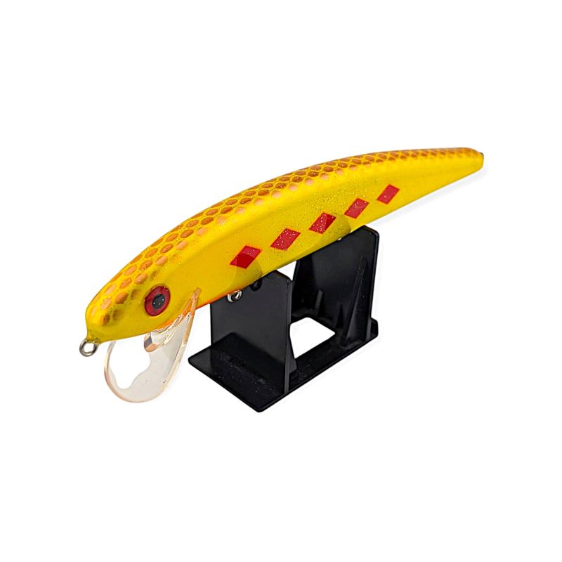 The Baby Jake - Musky Lure - 8" - Five Red Diamonds