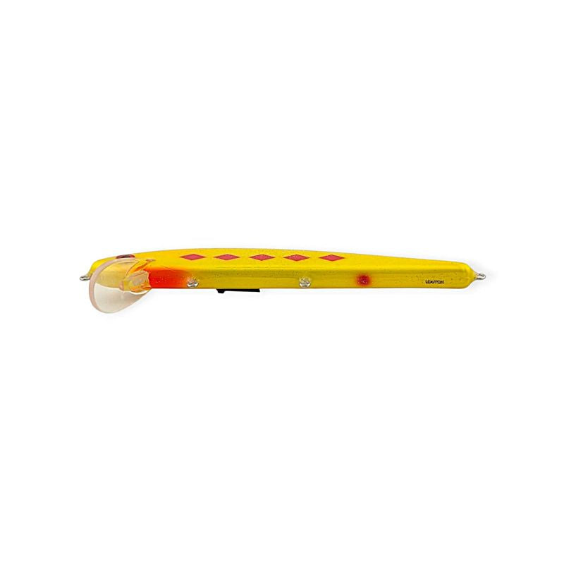 The Baby Jake - Musky Lure - 8" - Five Red Diamonds