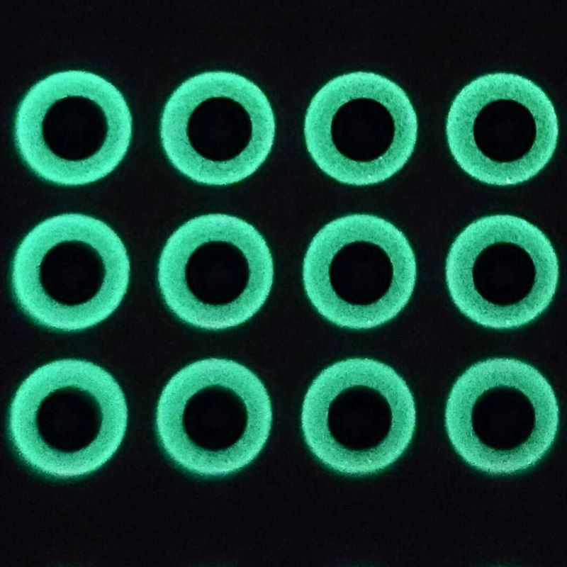 3D Adhesive Lure Eye - Glow in the Dark