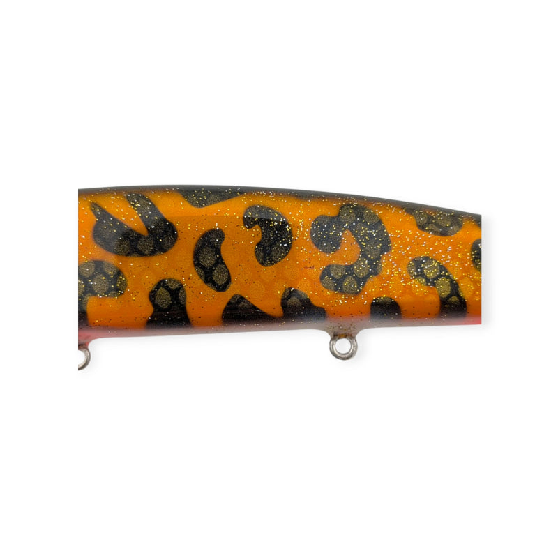 The Baby Jake - Musky Lure - 8" - Jungle Fire