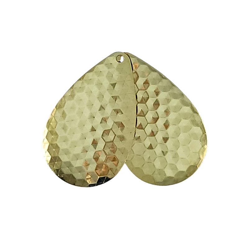 Magnum Indiana Blade - Hex Polished Brass Lacquered - Size 10