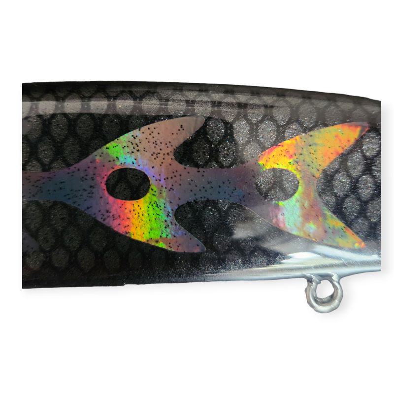 The Big Jake - Musky Lure - 10" - Night Fury