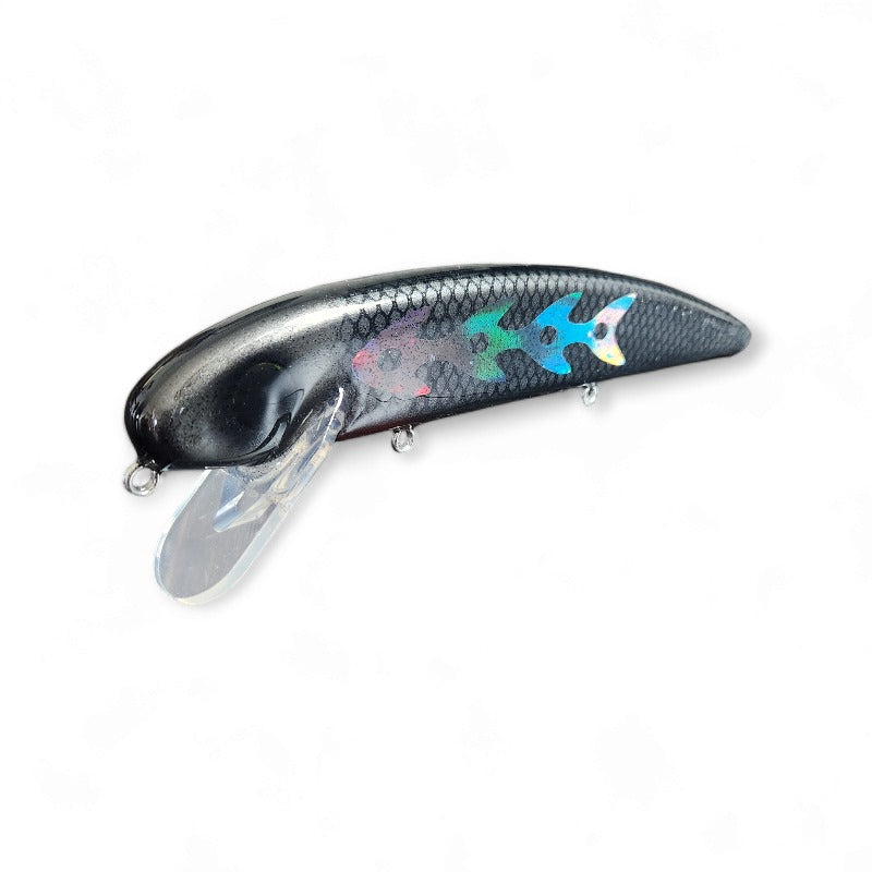 The Big Jake - Musky Lure - 10" - Night Fury