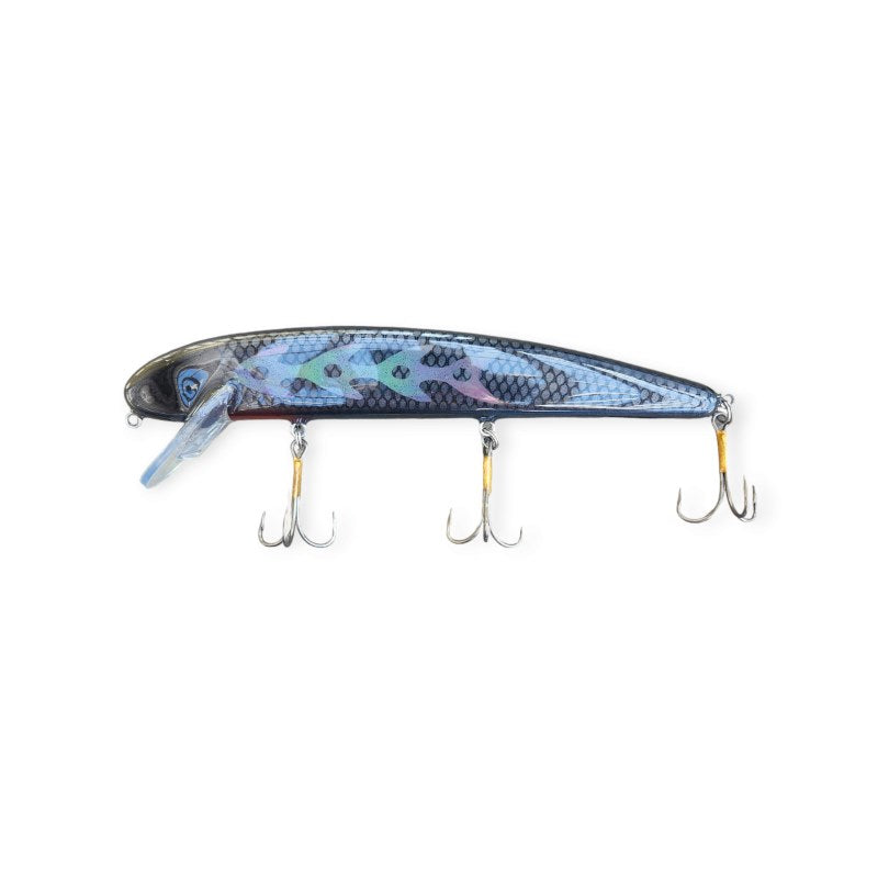 The Big Jake - Musky Lure - 10" - Night Fury