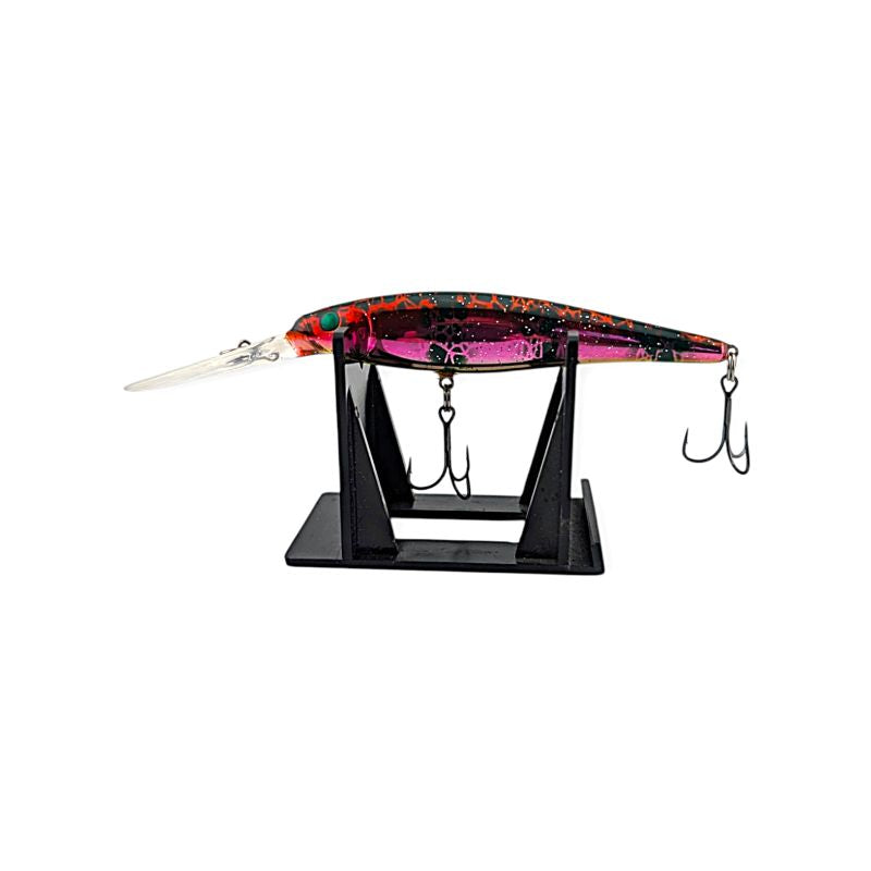 Flicker Minnow Custom Painted - Oil Slick Perch