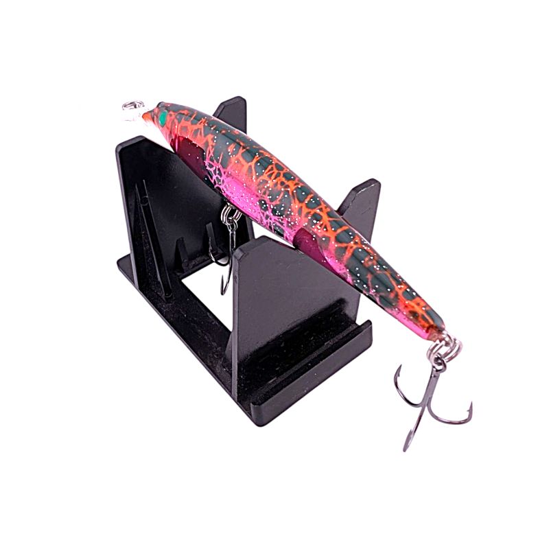 Flicker Minnow Custom Painted - Oil Slick Perch