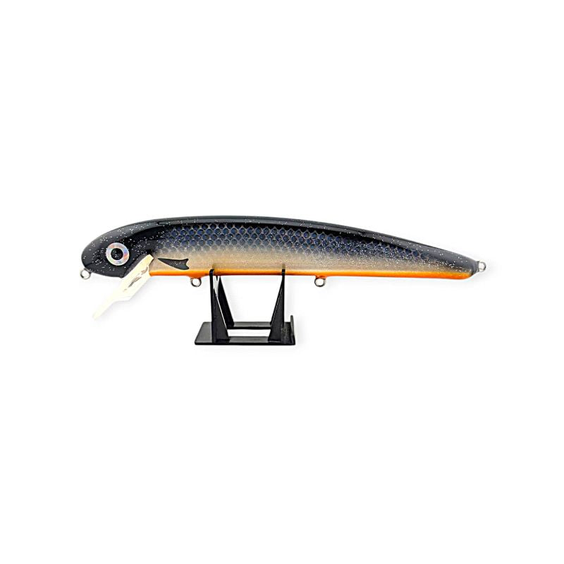 The Baby Jake - Musky Lure - 8" - Orange Belly Night Shiner