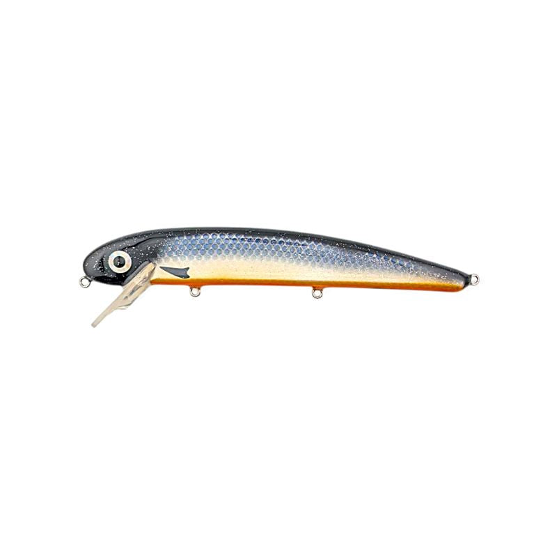 The Baby Jake - Musky Lure - 8" - Orange Belly Night Shiner