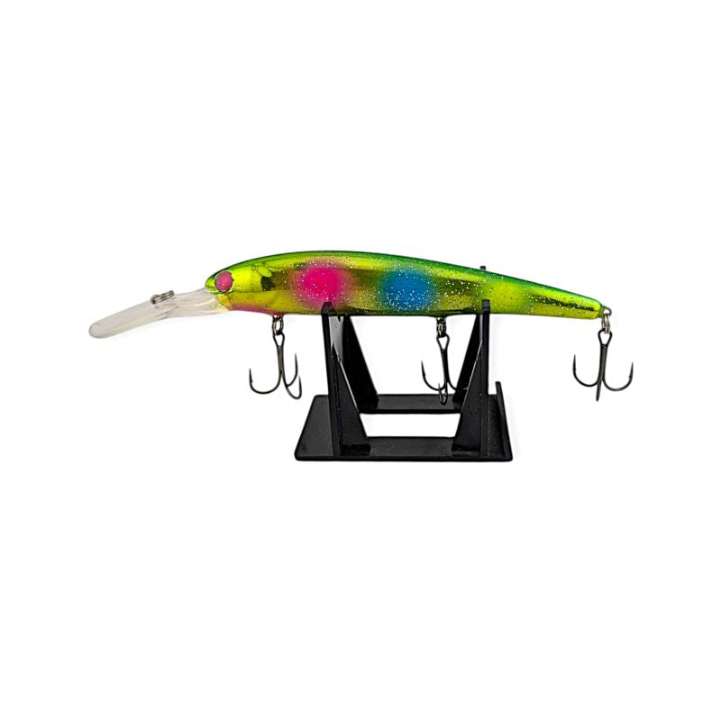 Deep Walleye Bandit Custom Painted - Radioactive Rippler
