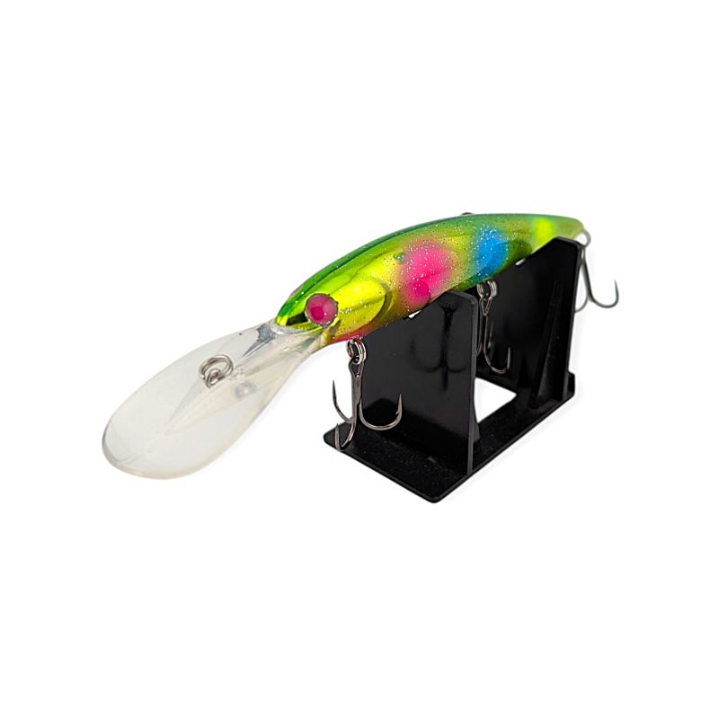 Deep Walleye Bandit Custom Painted - Radioactive Rippler