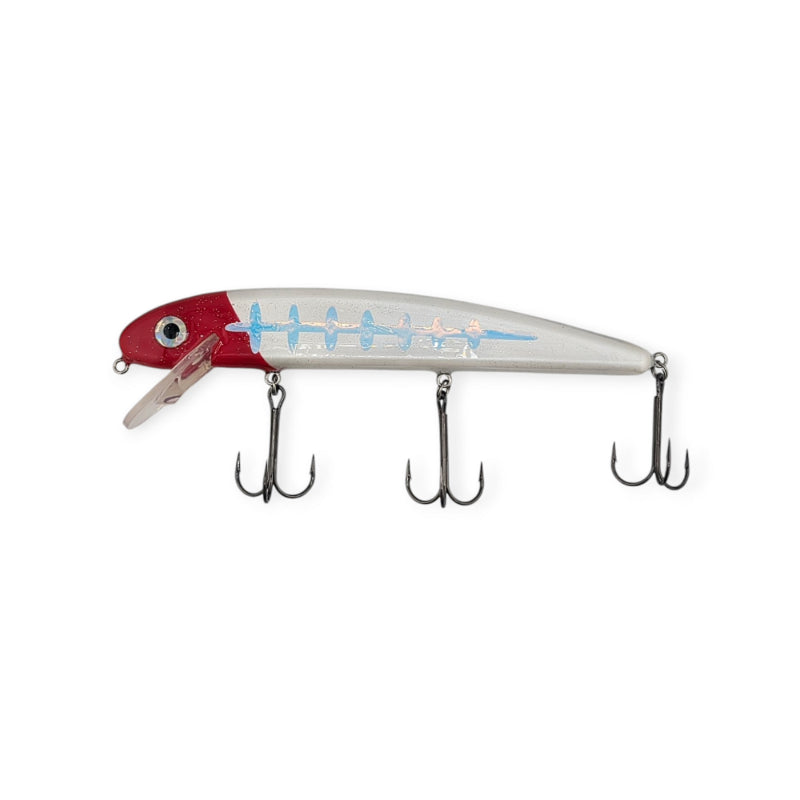 The Big Jake - Musky Lure - 10" - Red Head