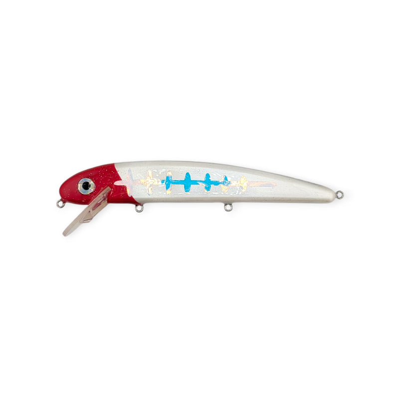 The Big Jake - Musky Lure - 10" - Red Head