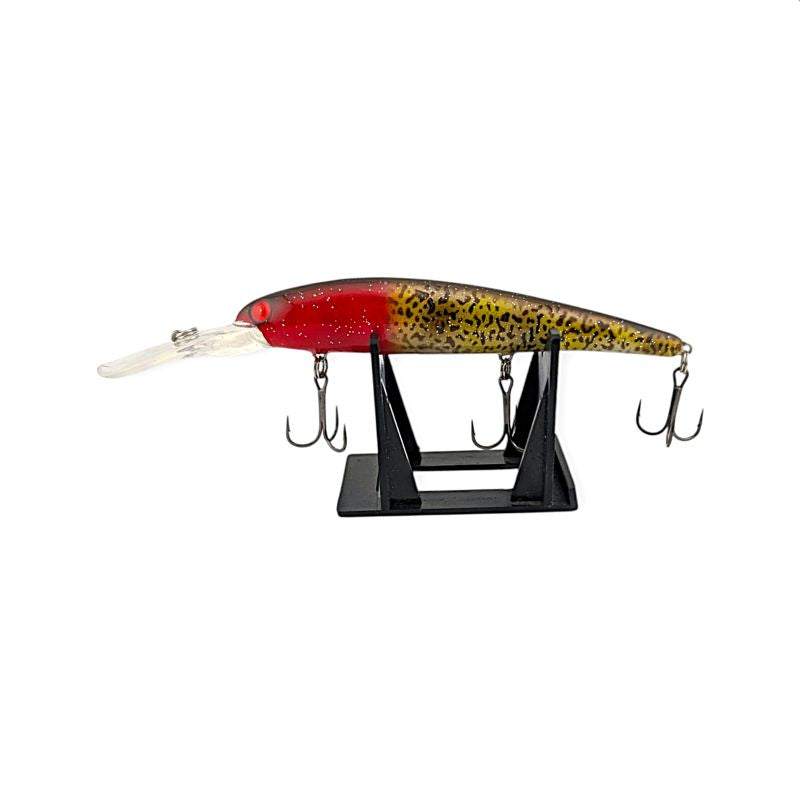 Deep Walleye Bandit Custom Painted - Scarlet Goby