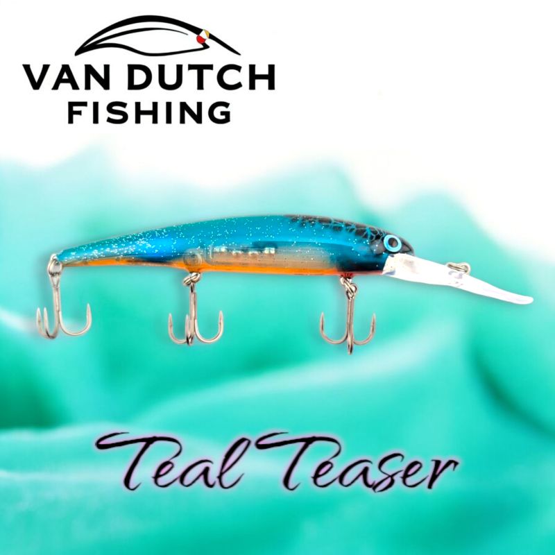 Deep Walleye Bandit Custom Painted - Teal Teaser