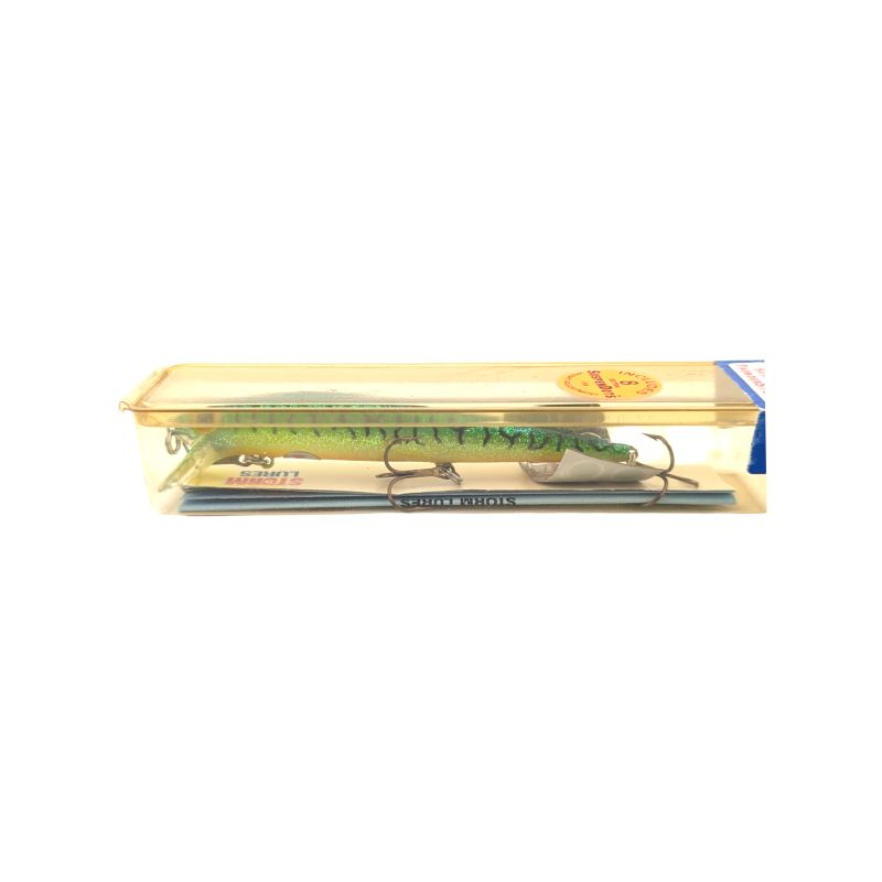 Storm Suspending Thunderstick - Pre-Rapala- Glitter Hot Tiger - New Old Stock VDV 104