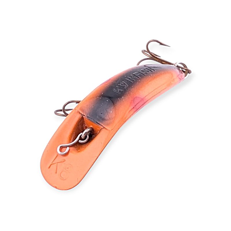 Vintage Luhr Jensen Kwikfish Lures - OB (Orange with Black Stripe) VDV 148