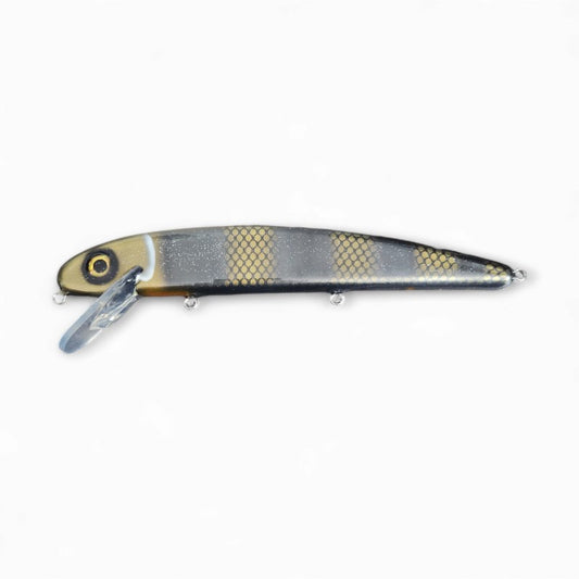 The Baby Jake - Musky Lure - 8" - "Black Perch"