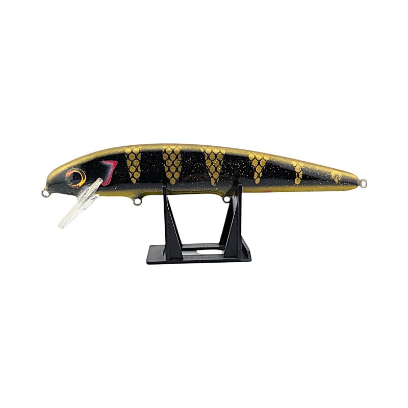The Baby Jack - Musky Lure - 8" - Black Perch