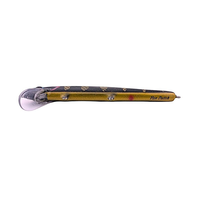 The Big Jack - Musky Lure - 10" - Black Perch