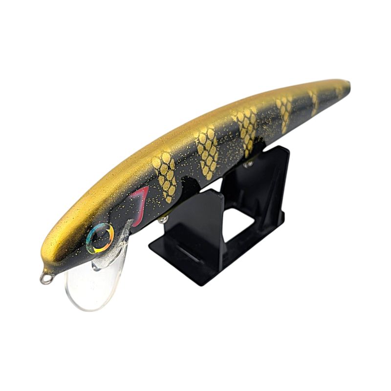 The Baby Jack - Musky Lure - 8" - Black Perch
