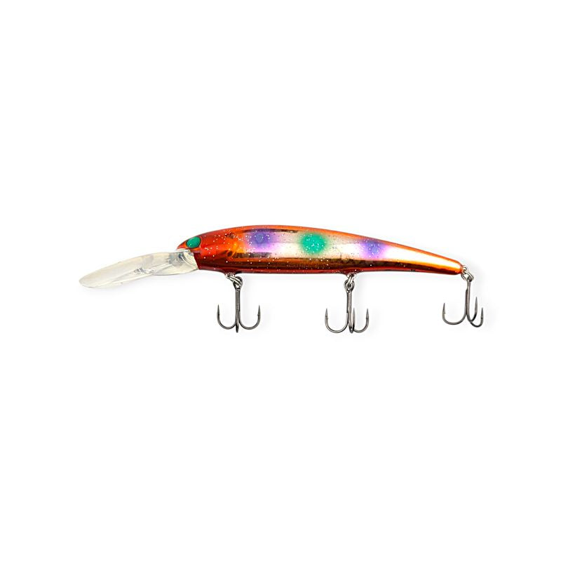 Deep Walleye Bandit Custom Painted - Burnt Plum