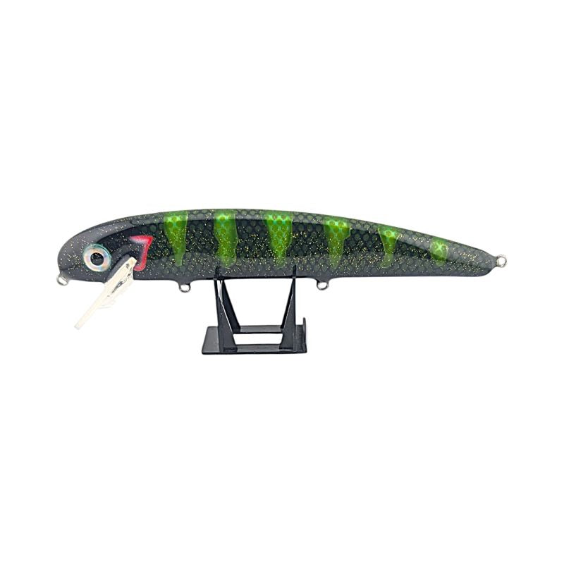 The Big Jack - Musky Lure - 10" - Emerald Perch