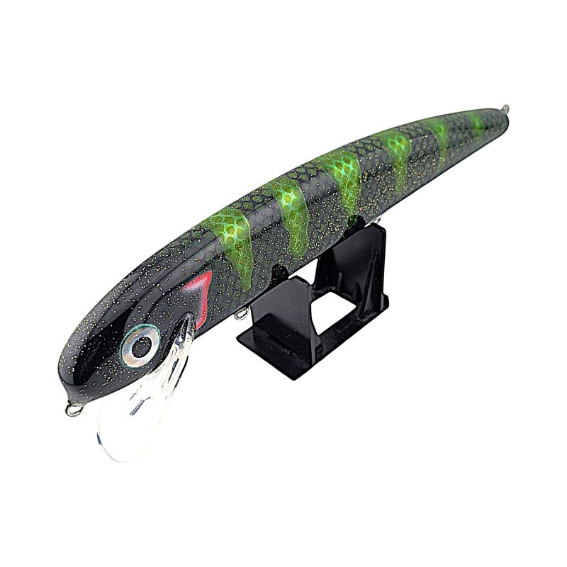 The Big Jack - Musky Lure - 10" - Emerald Perch