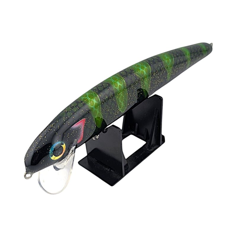 The Baby Jack - Musky Lure - 8" - Emerald Perch