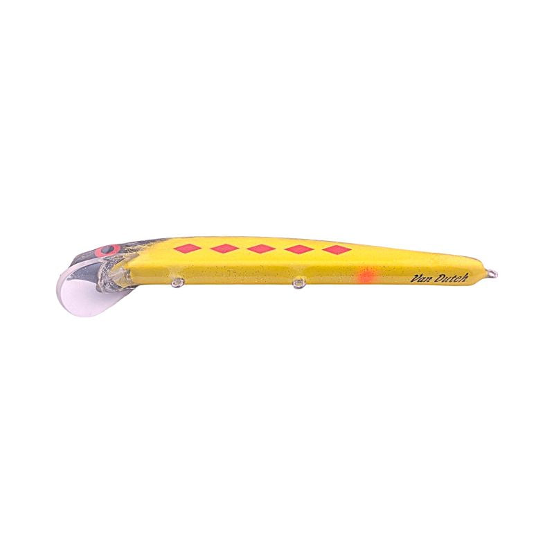 The Baby Jack - Musky Lure - 8" - Five Red Diamonds