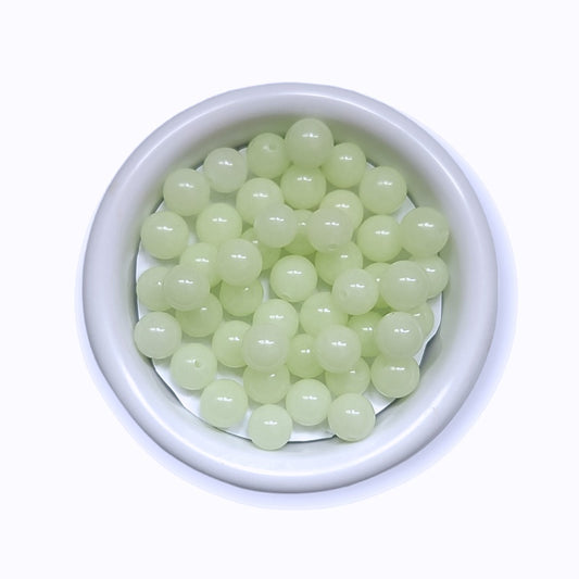 Glow Light Green Beads