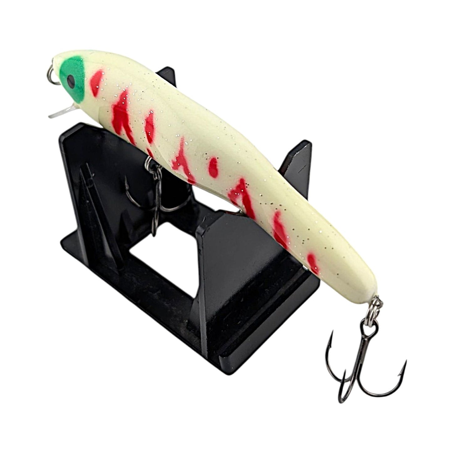 Ripplin Redfin Custom Painted - GLOW Red Perch