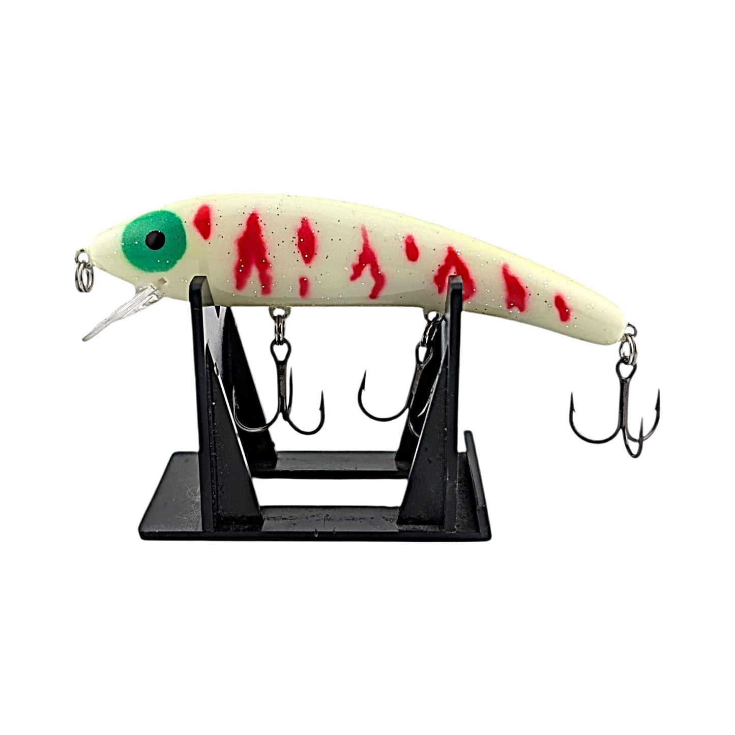 Ripplin Redfin Custom Painted - GLOW Red Perch