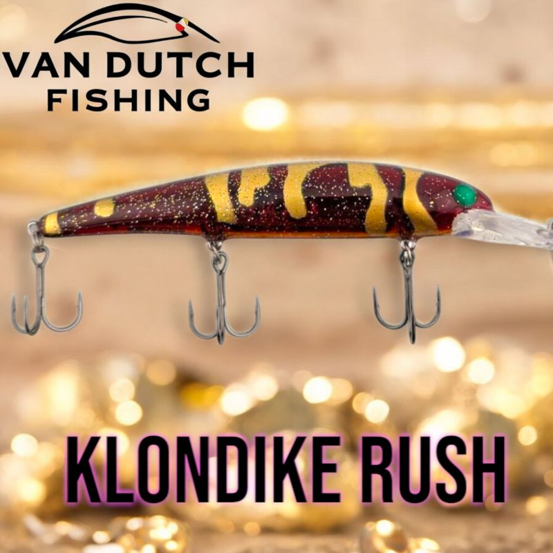 Deep Walleye Bandit Custom Painted - Klondike Rush