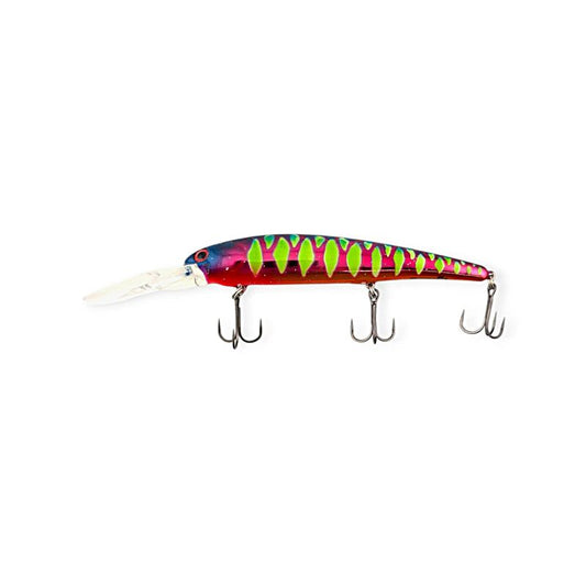Deep Walleye Bandit Custom Painted - Lime Eclipse