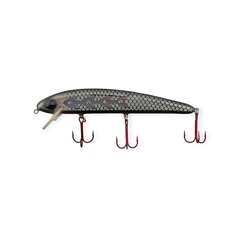 The Baby Jake - Musky Lure - 8" - Night Fury