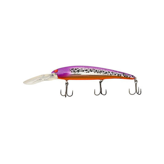 Deep Walleye Bandit Custom Painted - Purple Punk
