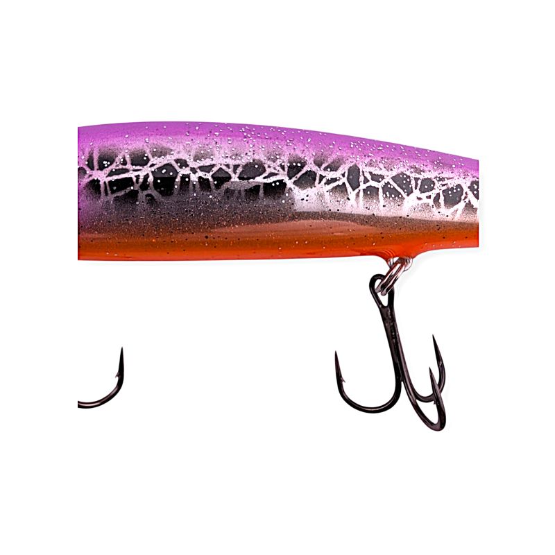 Deep Walleye Bandit Custom Painted - Purple Punk
