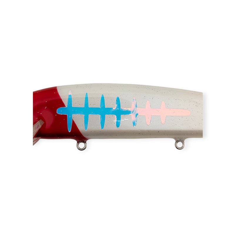 The Big Jake - Musky Lure - 10" - Red Head
