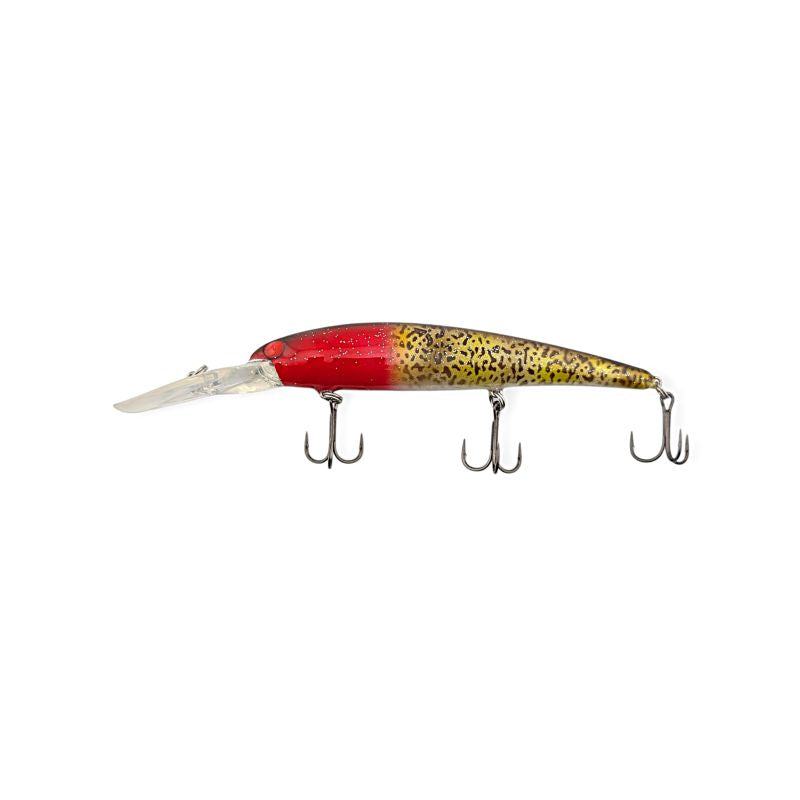 Deep Walleye Bandit Custom Painted - Scarlet Goby